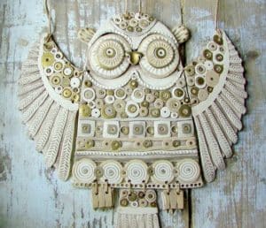 clay wall hanging
