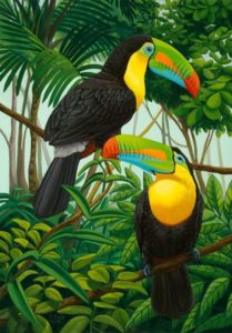 toucan in the jungle