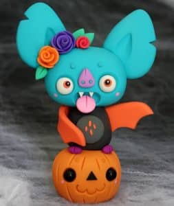 halloween critters in clay workshop