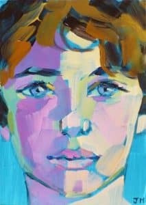 portrait painting workshop8-12yrs