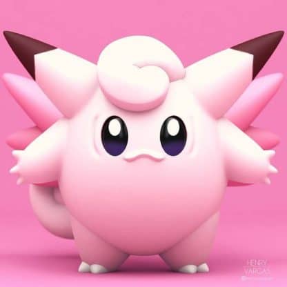 pink pokemon clefairy