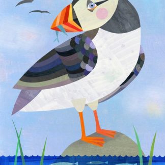 puffin Colourful Designs in Pastel