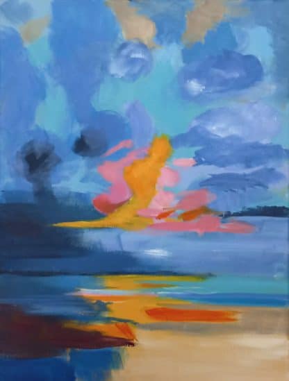 paint art smartz, landscape sunset painting