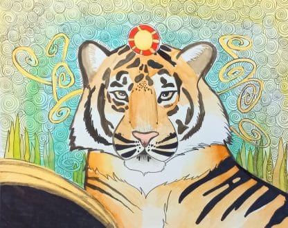 Paint Art Smartz, Tiger in ink