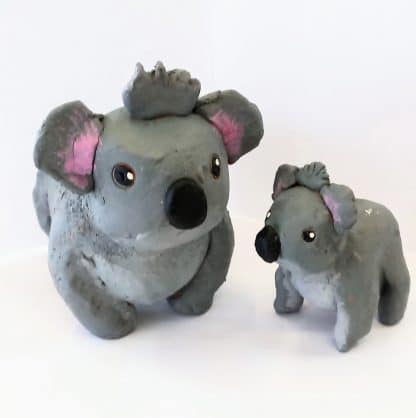 Art just for fun, Koala clay sculpture