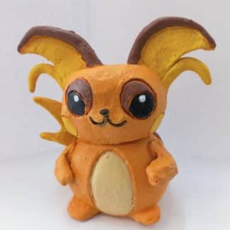 Art just for fun, pokemon clay sculpture