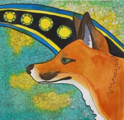 Paint Art Smartz, Fox in ink