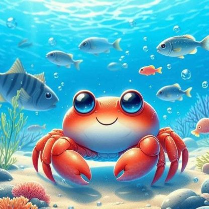 Cute Sea Animal painting