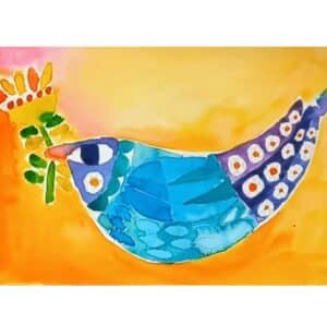 18. CUTE ANIMALS IN INK, 5-8yrs, Thursday 1.30pm-4.30pm, 22nd January, 2026