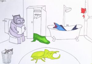 16. PAPER SCULPTURE, 5-12yrs, Wednesday 1.30pm-4.30pm, 15th July, 2026