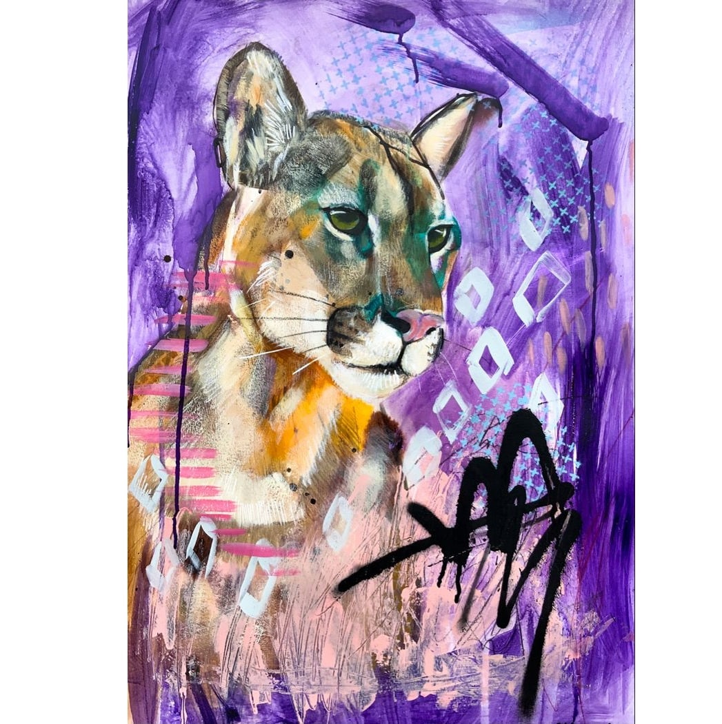 14. DRAW & PAINT BIG CATS, 8-12yrs, Tuesday 1.30pm-4.30pm, 14th July, 2026