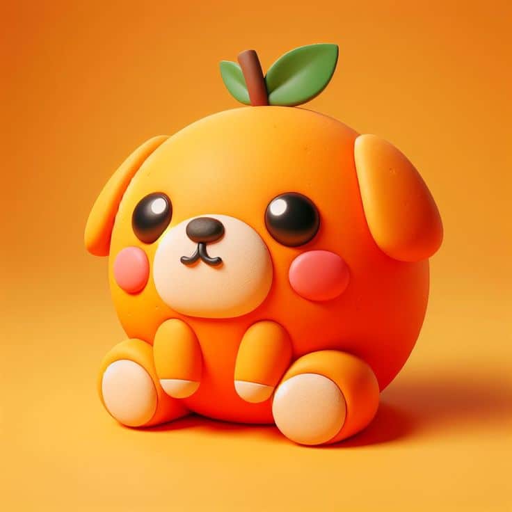 9. CUTE FRUIT IN CLAY, 5-12yrs, Friday 9.30am-12.30pm, 10th July, 2026