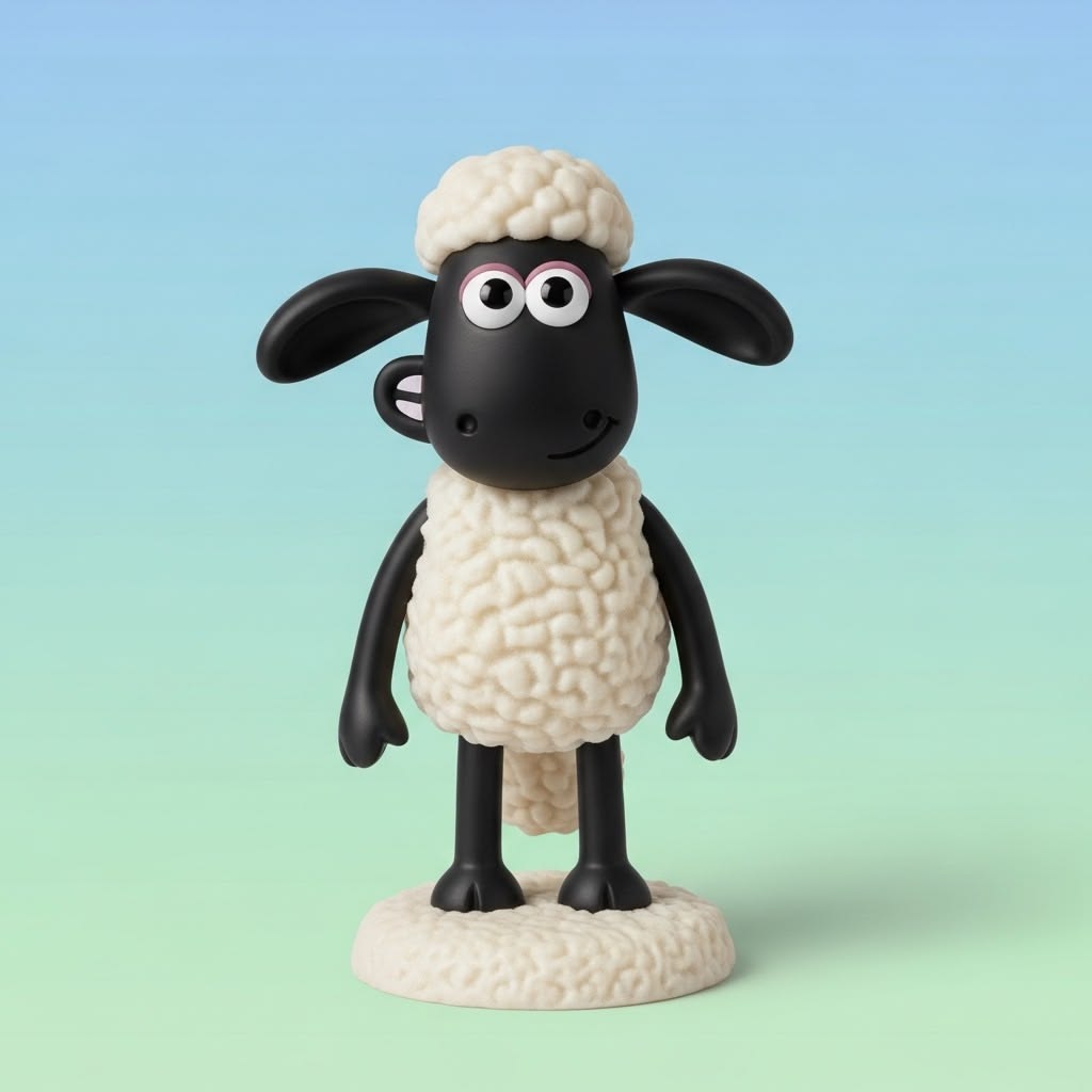7. SHAUN THE SHEEP IN CLAY, 5-12yrs, Thursday 9.30am-12.30pm, 1st October, 2026