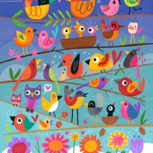 18. HAPPY SPRING COLLAGE, 5-8yrs Thursday 1.30pm-4.30pm, 8th September, 2026