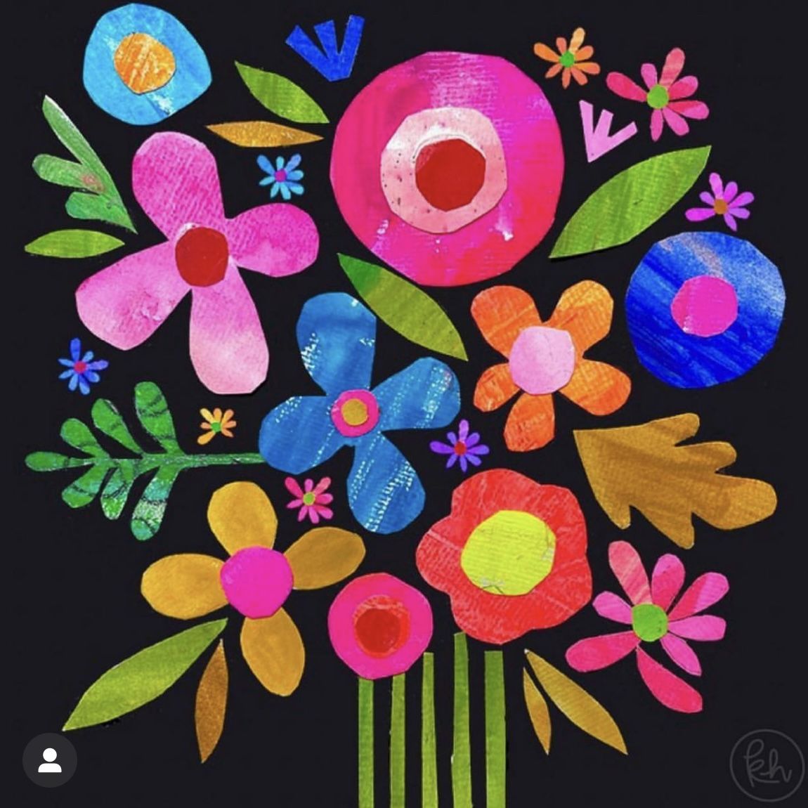 18. HAPPY SPRING COLLAGE, 5-8yrs Thursday 1.30pm-4.30pm, 8th September, 2026